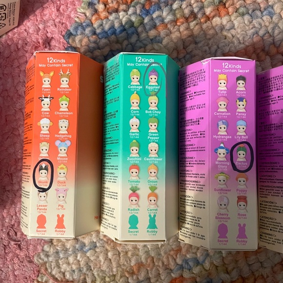 sonny angel bundle 🍆 🦨 🌵 - Picture 2 of 3